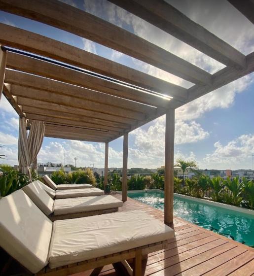 Hotel Lucky Duck Dt Tulum Exterior foto